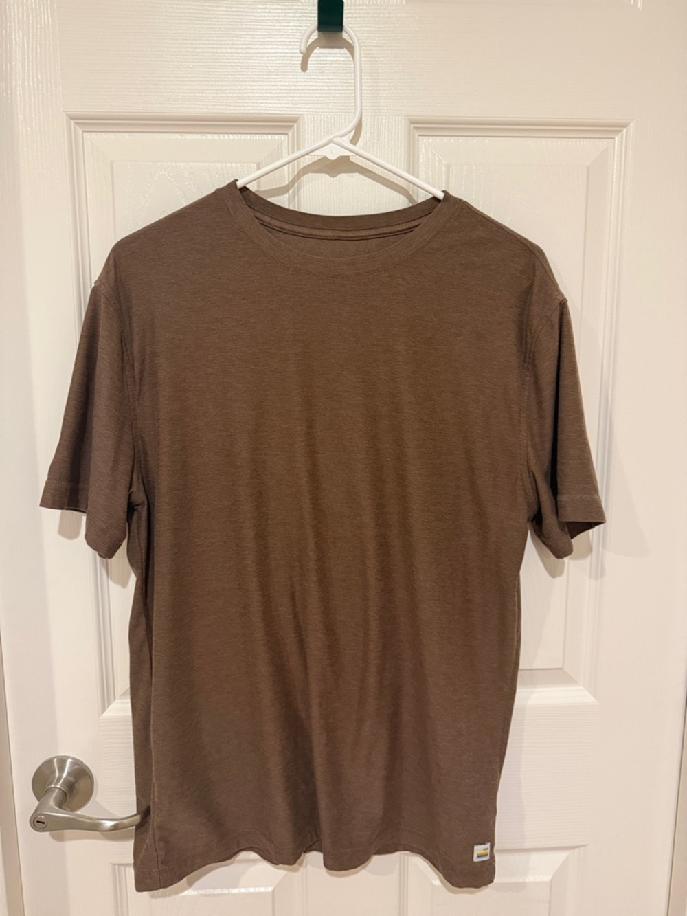 Vuori Brown Short Sleeve Crew Tee